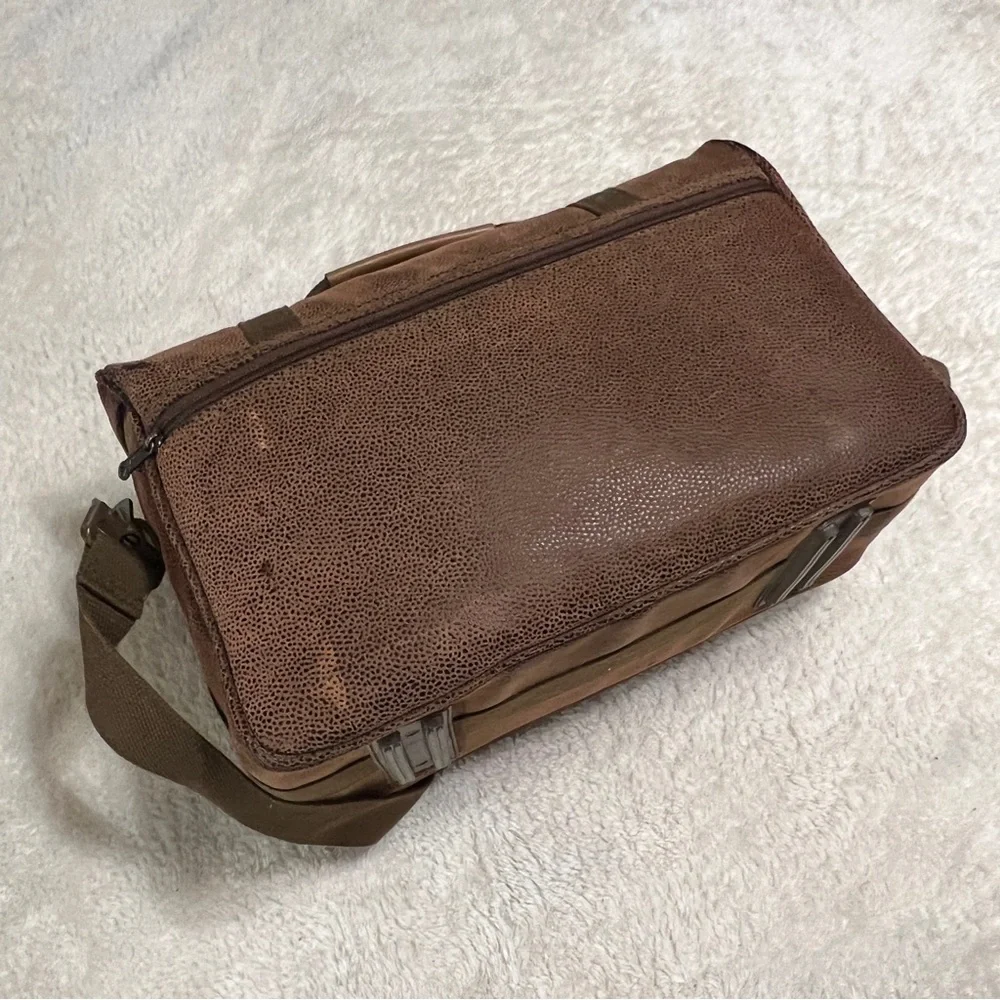 Brown Leather Camera Bag